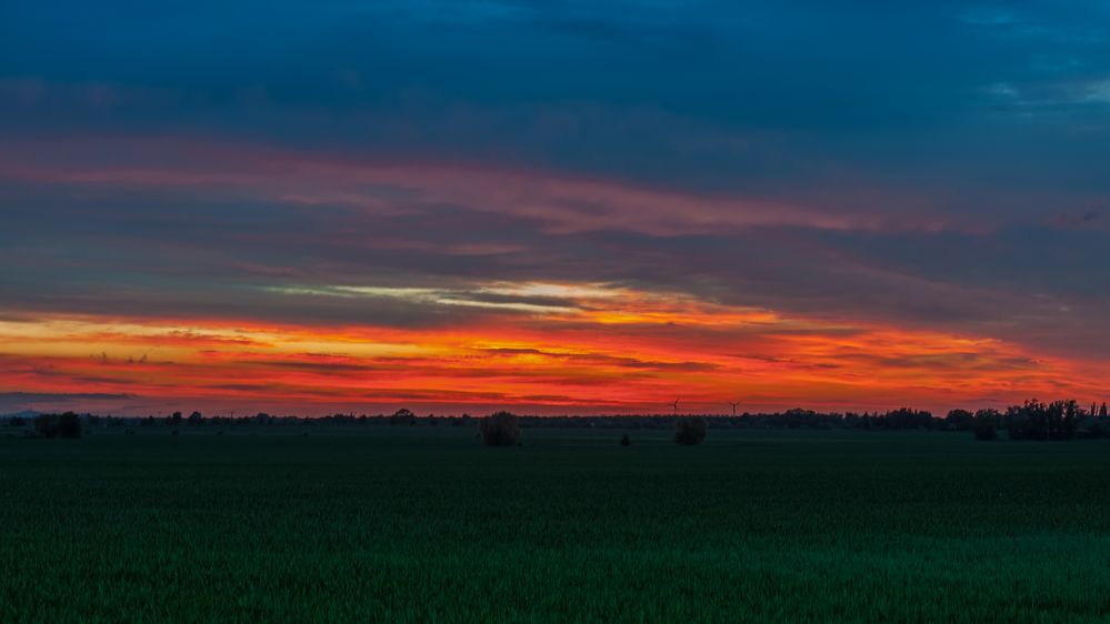 Sonnenuntergang am 23.05.14