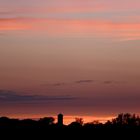 Sonnenuntergang am 24. Mai 2019 in Lünen