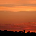 Sonnenuntergang am 24. Mai 2019 in Lünen