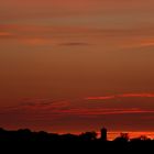 Sonnenuntergang am 24. Mai 2019 in Lünen