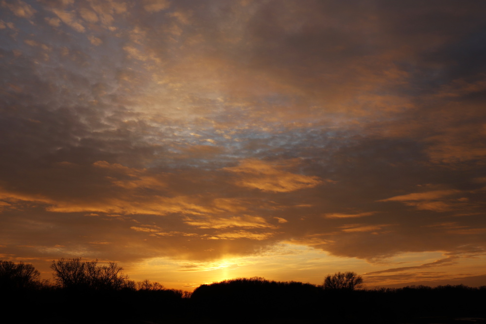 Sonnenuntergang am 26.12.2020 - Bild 1