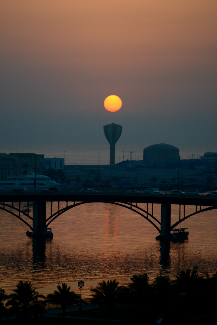 Sonnenuntergang am 28.06.2012