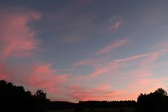 Sonnenuntergang am 3. Juli 2019