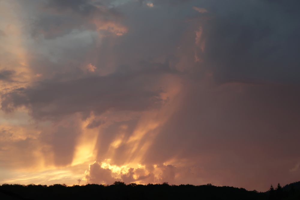 Sonnenuntergang am 30. Juni 2019 - Bild 1