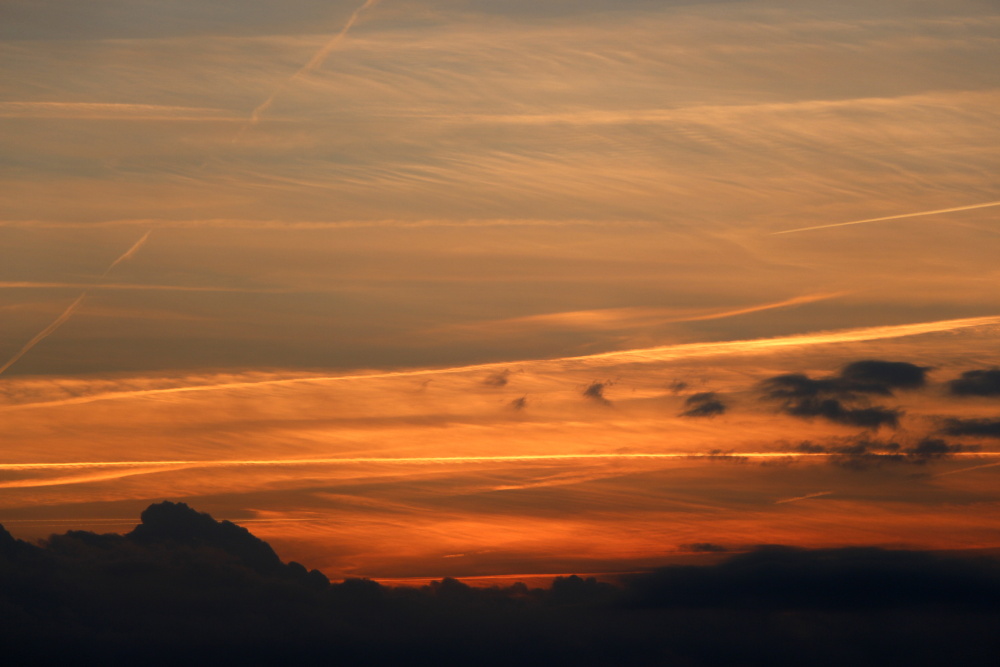 Sonnenuntergang am 30. Mai 2019