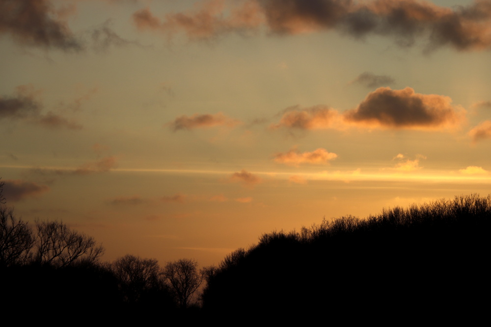 Sonnenuntergang am 31. Dezember 2019 - Bild 2