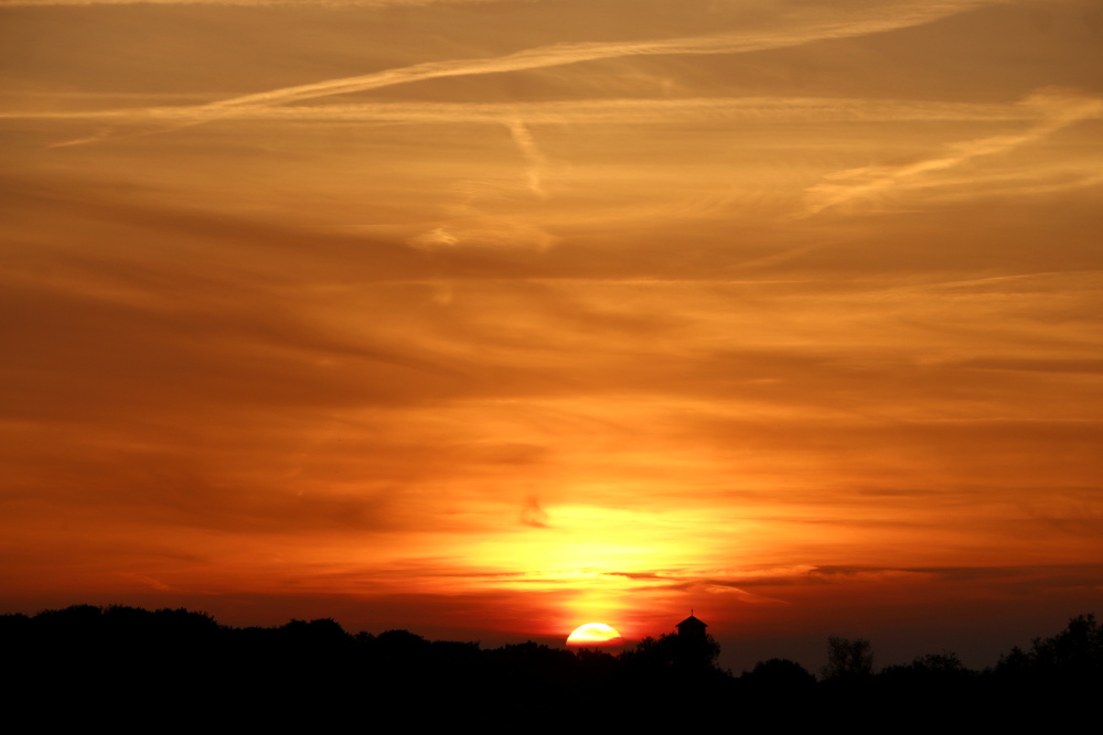 Sonnenuntergang am 31. Mai 2019 - Bild 1