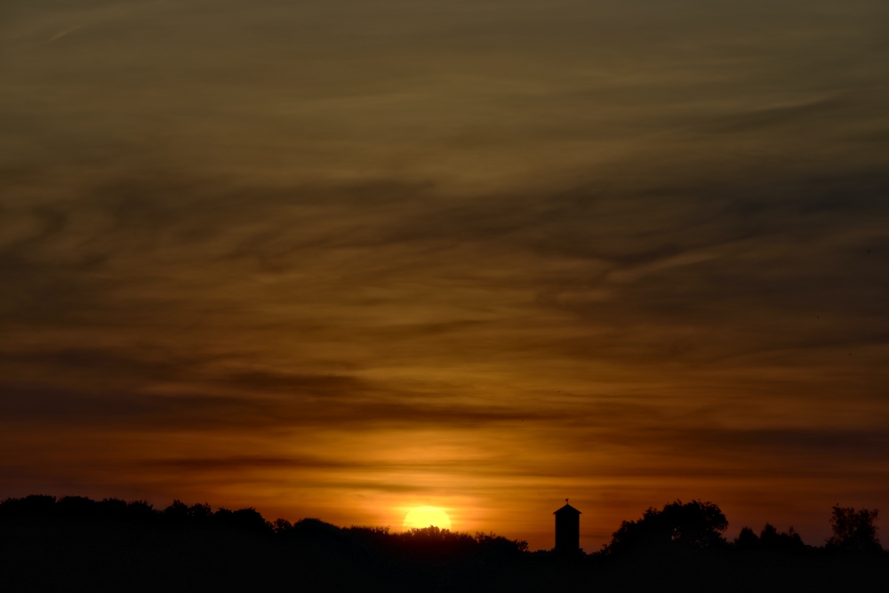 Sonnenuntergang am 31. Mai - Aufnahme 1