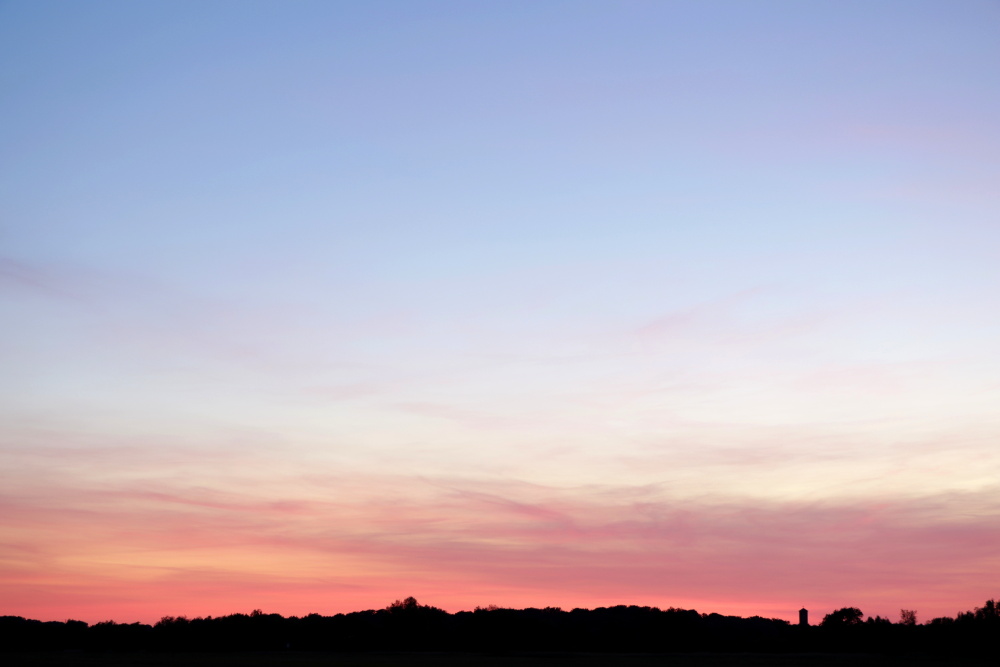 Sonnenuntergang am 31. Mai - Aufnahme 3