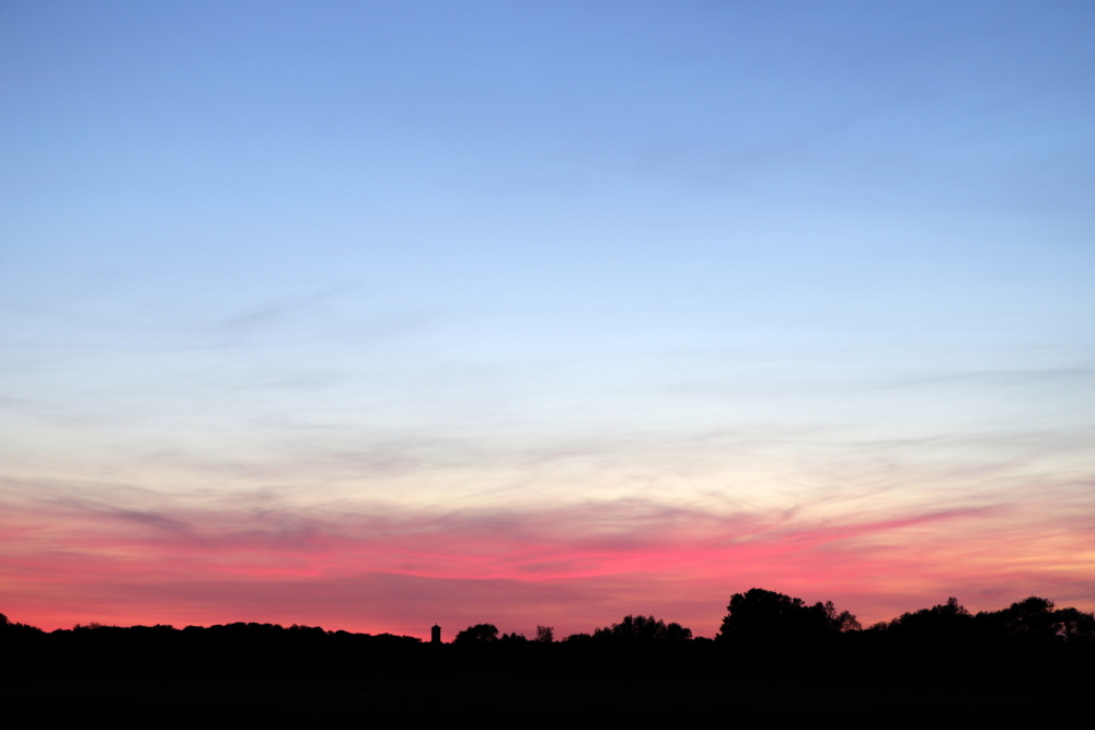 Sonnenuntergang am 31. Mai - Aufnahme 4