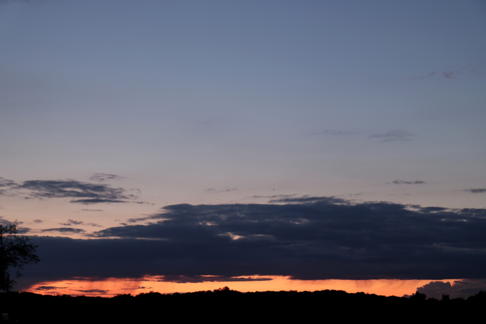 Sonnenuntergang am 7. September 2019