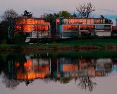 Sonnenuntergang am Aasee