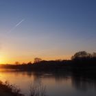 Sonnenuntergang am Aasee Januar 2017 1