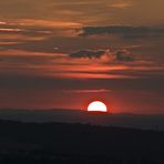 Sonnenuntergang am Albtrauf, die Vierte