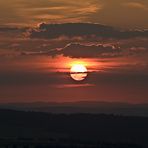 Sonnenuntergang am Albtrauf, die Zweite