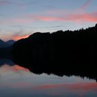 Sonnenuntergang am Alpsee