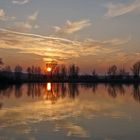 Sonnenuntergang am Altmühlsee