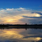 Sonnenuntergang am Amazonas