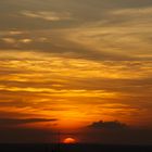 Sonnenuntergang am Amazonas