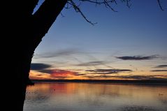 Sonnenuntergang am Ammersee 2