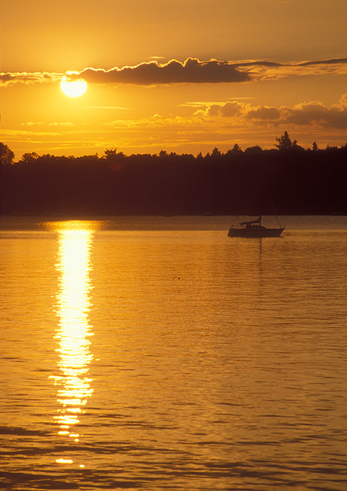 Sonnenuntergang am Ammersee