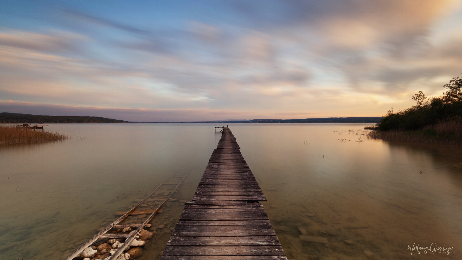 Sonnenuntergang am Ammersee