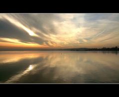 Sonnenuntergang am Ammersee