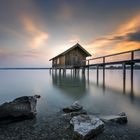 Sonnenuntergang am Ammersee 