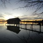 Sonnenuntergang am Ammersee