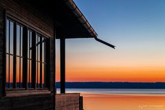 Sonnenuntergang am Ammersee