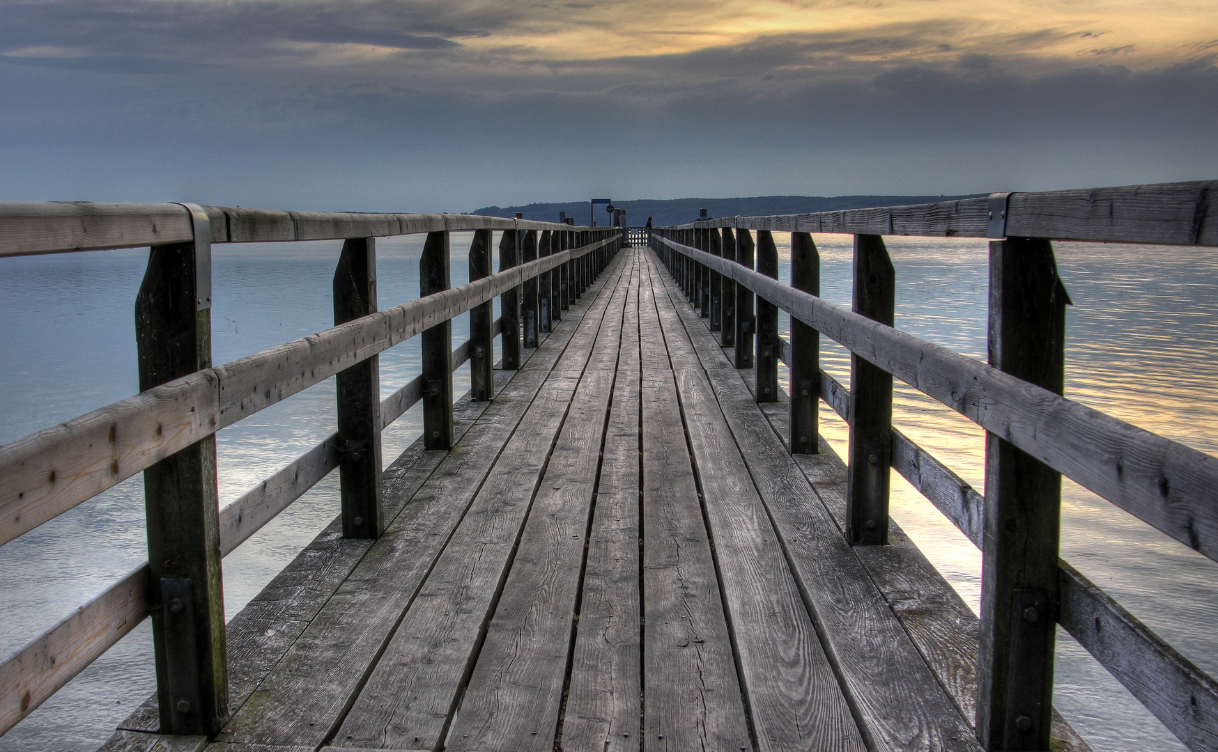 Sonnenuntergang am Ammersee