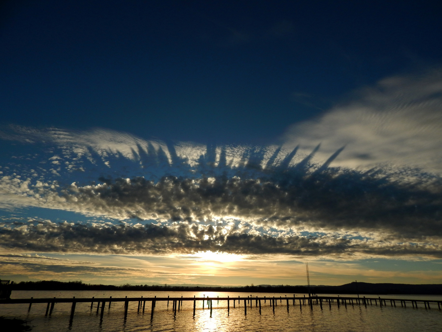 Sonnenuntergang am Ammersee