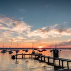 Sonnenuntergang am Ammersee 