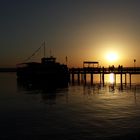 Sonnenuntergang am Ammersee