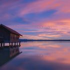 Sonnenuntergang am Ammersee