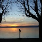 - Sonnenuntergang am Ammersee bei Herrsching - 2oo6 - Oberbayern -