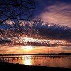 Sonnenuntergang am Ammersee