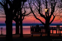 Sonnenuntergang am Ammersee