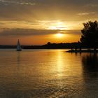 Sonnenuntergang am Ammersee