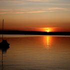 Sonnenuntergang am Ammersee