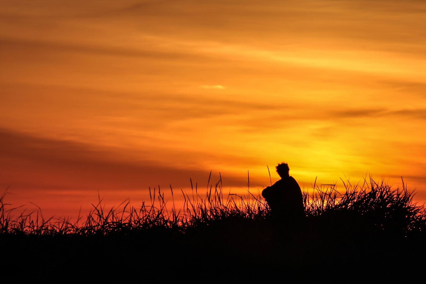 Sonnenuntergang am Antlantik