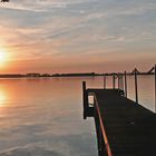 Sonnenuntergang am Arendsee