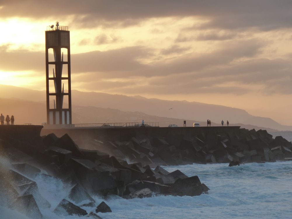 Sonnenuntergang am Atlantik