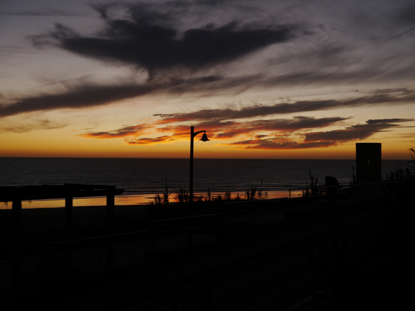 Sonnenuntergang am Atlantik