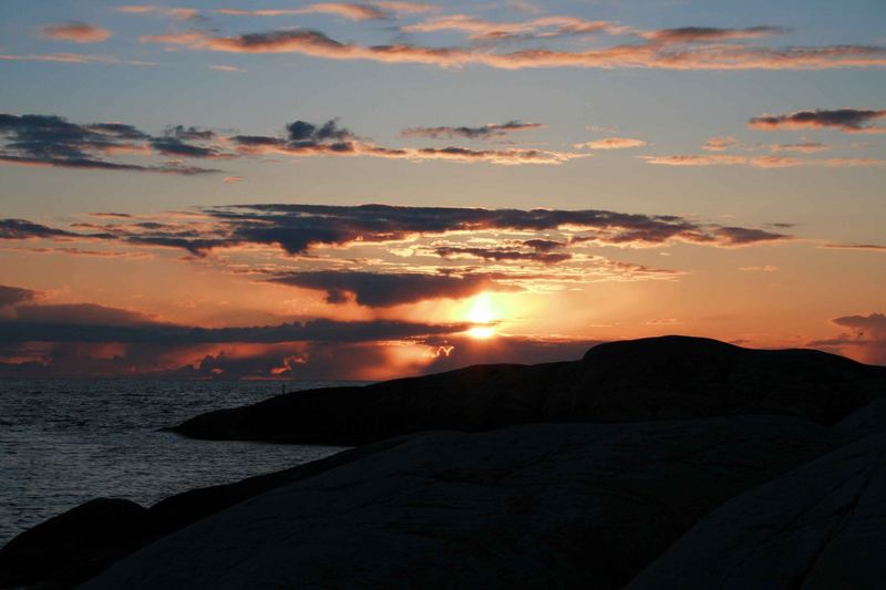 Sonnenuntergang am Atlantik