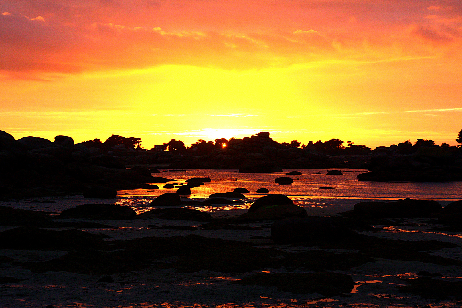 Sonnenuntergang am Atlantik