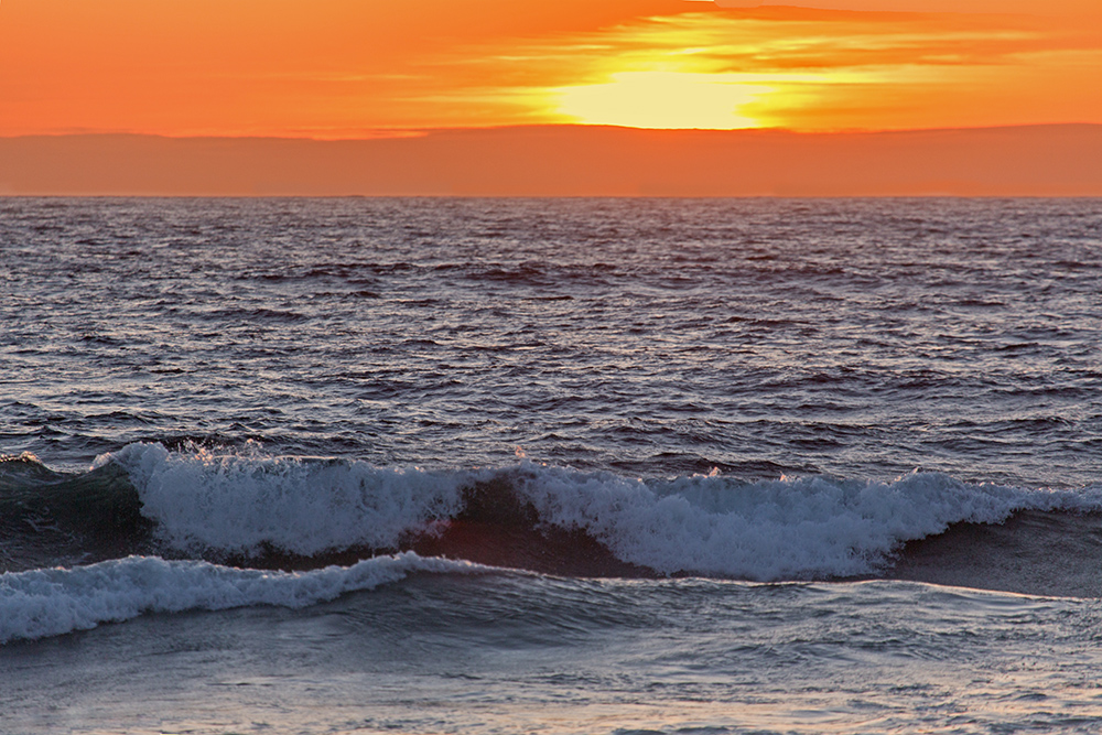 Sonnenuntergang am Atlantik (c)