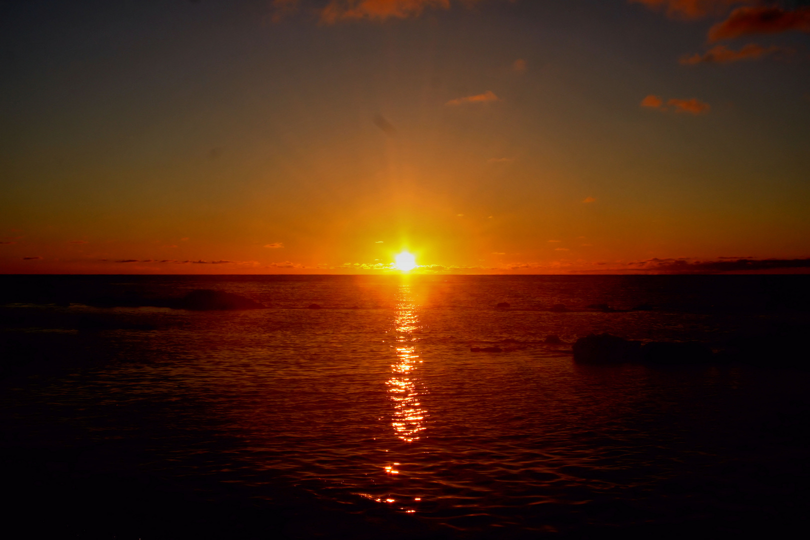 Sonnenuntergang am Atlantik