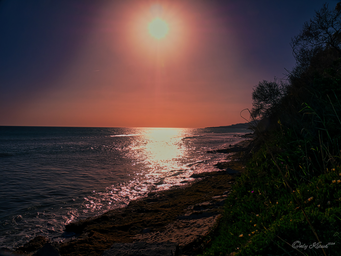 Sonnenuntergang am Atlantik