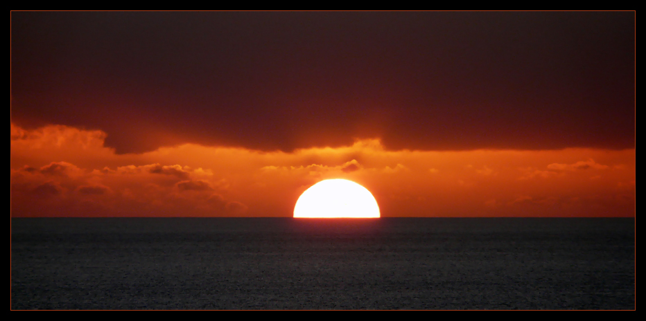 Sonnenuntergang am Atlantik